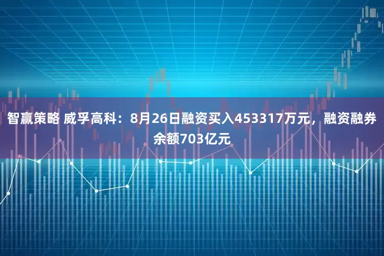 智赢策略 威孚高科:8月26日融资买入453317万元,融资融券余额703亿元